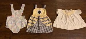 GIRLS VINTAGE LOT SIZE 12 MONTHS - Picture 1 of 7