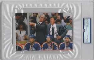 Autographed Glen Sather photo PSA/DNA certfied - Picture 1 of 1