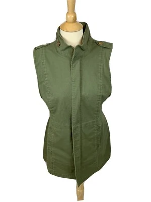 Cabi Utility Vest Women’s Size Small Explorer Green Zippered With Pockets #5101 - Image 1 of 4