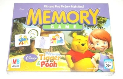 Disney Flip & Find Picture Matching Memory Game Tigger & Pooh Edition (2007) NEW - Image 1 of 2