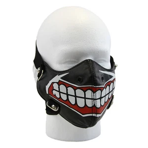 Tokyo Ghoul - Printed Teeth Kaneki Ken Mask NEW Tokyo Guru Cosplay Prop - Picture 1 of 4