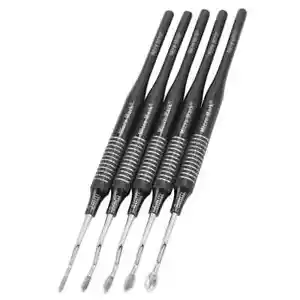 Micro Mark 88707 5 Stück. V-Gouge Premier Elite titanbeschichtetes Stechbeitelset - Bild 1 von 4