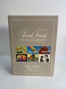 Vintage Trivial Pursuit The 1980’s Card Set Addition For Use With Master Game - Picture 1 of 6