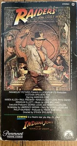 Raiders of the Lost Ark (VHS, 1981) - Picture 1 of 12