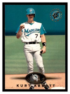 1995 Stadium Club #327 KURT ABBOTT Florida Marlins