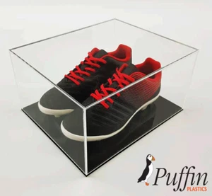 Child Football Boot Display Case Double - Picture 1 of 6