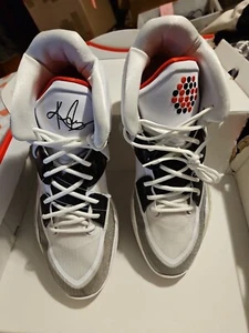Nike Kyrie Infinity Man Machine White Black Red Size 18 CZ0204-101 Box Damaged  - Picture 1 of 9