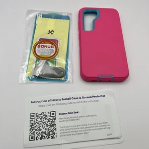 Custodia Samsung Galaxy S23 6,1"" con protezione schermo protezione resistente resistente - Foto 1 di 7