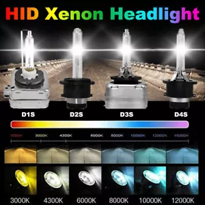 2X 35W HID Headlight Bulbs Replace D1S D2S D3S D4S D5S HID Xenon Conversion Kit - Picture 1 of 39