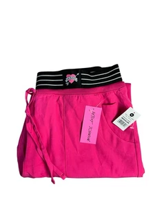 Betsey Johnson Hollyhock 8-Pocket Elastic Waistband Cargo Jogger Scrub Pink M - Bild 1 von 17