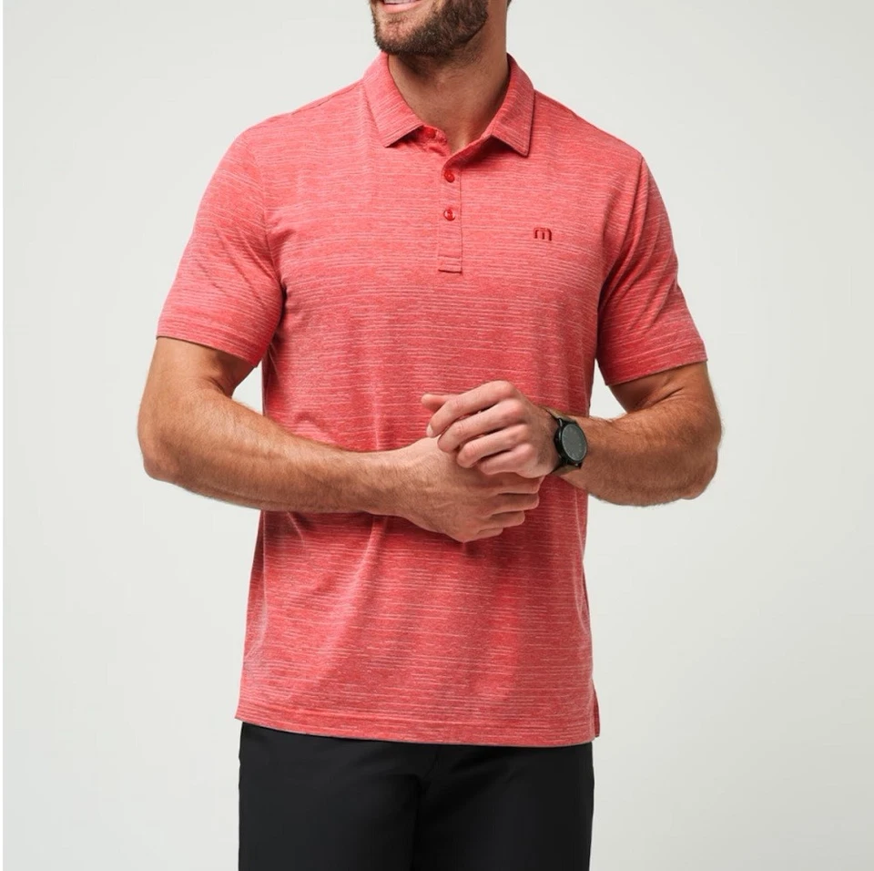NUEVO Polo Travis Mathew The Heater para hombre - Elige talla y color Foto 1 de 1