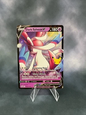 Dark Sylveon V SWSH134 SWSH: Sword & Shield Promo Cards Holo - Image 1 of 2