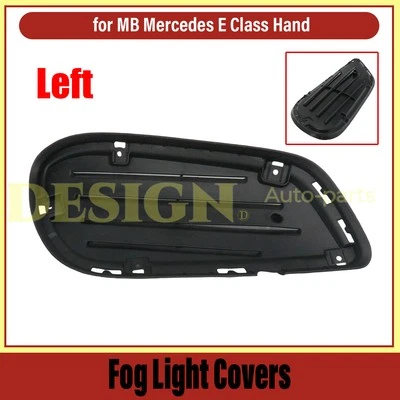 Cubiertas antiniebla delanteras del lado del conductor para Mercedes-Benz E250 E350 E400 E550 E63 AMG Foto 1 de 4