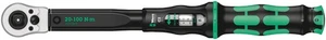 Wera Click-Torque C 2 Push R/L verstellbarer Drehmomentschlüssel - 20-100 Nm - Bild 1 von 1