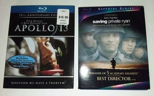 Tom Hanks movies Saving Private Ryan & Apollo 13 Blu-ray Lot + Slipcover - Bild 1 von 7