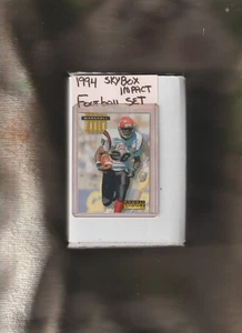 1994 SKYBOX IMPACT  FOOTBALL COMPLETE 300-CARD HAND COLL. SET W/ M.FAULK ROOKIE - Picture 1 of 1