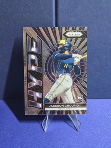 Panini Prizm-Hype Jackson Chourio #11 (RC) 2024💎 Milwaukee Brewers - Imagen 1 de 4