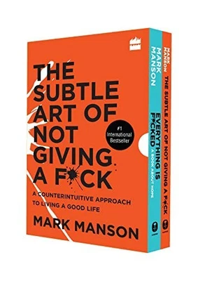 MARK MANSON BOX SET,THE SUBTLE ART OF NOT GIVING A FOCK - Image 1 of 2