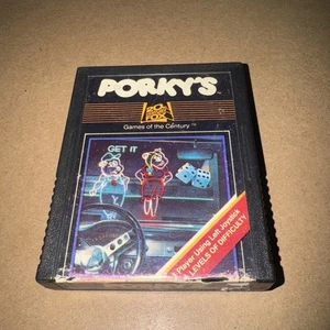 Porky's (Atari 2600, 1983) By 20th Century Fox Cartridge  - Picture 1 of 2