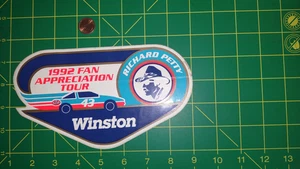 Winston Richard Petty Vintage 1992 Fan Appreciation Tour NASCAR Sticker Aufkleber - Bild 1 von 1