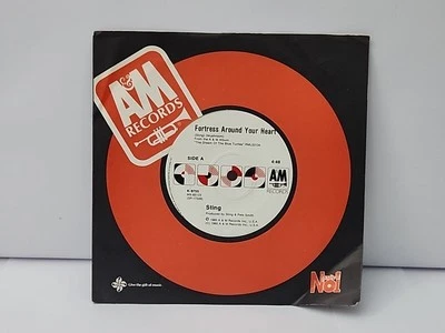 STING - FORTRESS AROUND YOUR HEART / CONSIDER ME - 7" Vinyl Single - Image 1 of 4