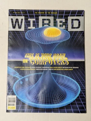 WIRED Magazine - This is Your Brain - The Machine is the Message - May/June 2025 - Image 1 of 3
