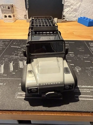 Traxxas TRX 4M Karosserie (Grau) Land Rover Defender 4x4 1:18 (NEU) - Bild 1 von 3