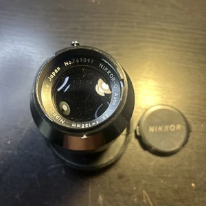 NIKON NIKKOR-Q AUTO 1:3.5 F-135MM OBIETTIVO NIPPON KOGAKU JAPAN con tappo, spedizione veloce - Foto 1 di 7