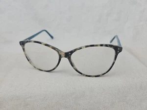 Marie Claire Eyeglasses Frames 6244 Teal MIX Tortoise Cat Eye 54-15-140 - Picture 1 of 8
