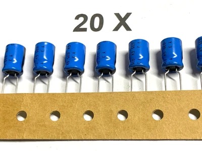 WIE VISHAY / BC COMPONENTS 10uF, 100V, 85°, Radial, RM5, 10µF, Elko, 2222 035 29109, Nachfol. BC. 20 Stück