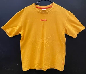 Camiseta amarilla Kodak cámara película talla M logotipo publicitario 35 mm - Imagen 1 de 7