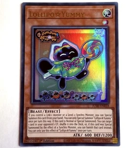 JUSH-EN018 Yu-Gi-Oh! 1st Edition LollipoYummy (V.1 - Ultra Rare) Englisch - Picture 1 of 1