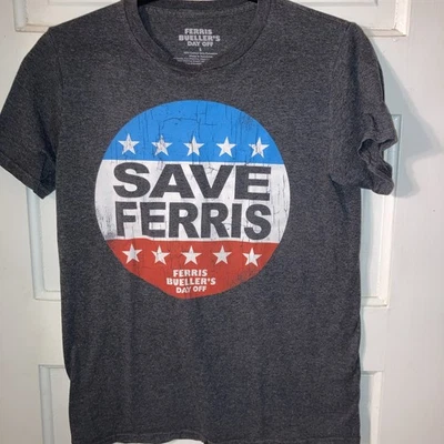 Camiseta logotipo Paramount Ferris Bueller’s Day Off tamanho P - Imagem 1 de 4