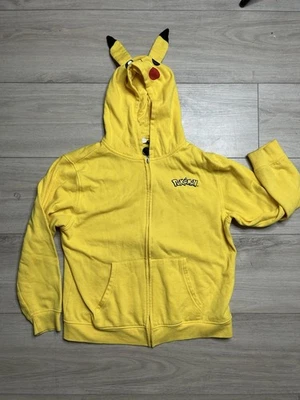 Pokemon Pikachu Niños Amarillo Sudadera con Capucha Chaqueta Niños Talla XL Foto 1 de 3