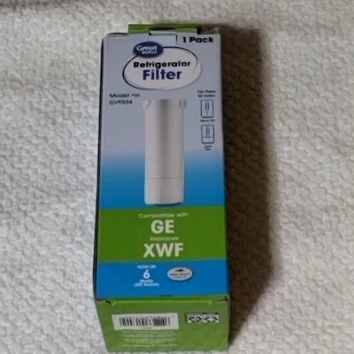 Great Value GE Refrigerator Replacement Filter Model GVF034 - Replaces GE XWF (U - Image 1 of 4