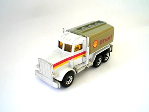 MATCHBOX * PETERBILT * SHELL * GRAUER TANK * 1981 * MACAU * OHNE OVP - Bild 1 von 2