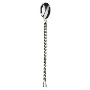 Gourmet Settings Silver Tear 18/10 Stainless Steel Iced Beverage Spoon - Picture 1 of 5