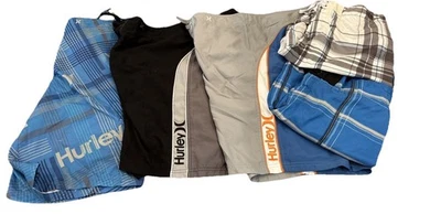 Lote de 5 Board Shorts Hurley/Carbon Y2K Talla 36 y Grande Foto 1 de 4