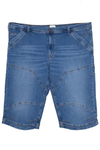 Mustang Fremont Shorts Straight Fit Jean Shorts Bermudas Shorts Men's Denim - Picture 1 of 4