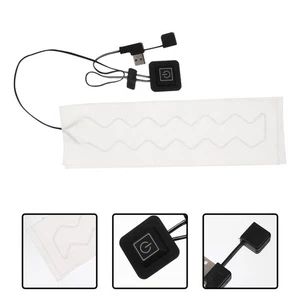 Película térmica eléctrica almohadilla de fibra de carbono 24,00 X 7,30 X 0,10 cm para bufanda - Imagen 1 de 12