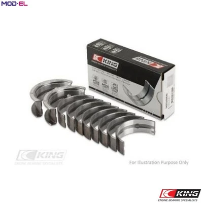 CRANKSHAFT BEARING SET MB 526AM0.5 +0.5mm FOR 16 N 1.6L 17N/S 1.7L 22 E 2.2L - Image 1 of 4