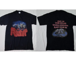 Vintage Ratt out the celler world investation Ratt Tour 1985 2 Sided T-Shirt S-5XL - Bild 1 von 5
