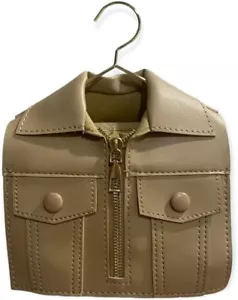 Camicia donna forma-pelle giacca novità tracolla borsa borsetta su gancio nuova senza etichette - Foto 1 di 3