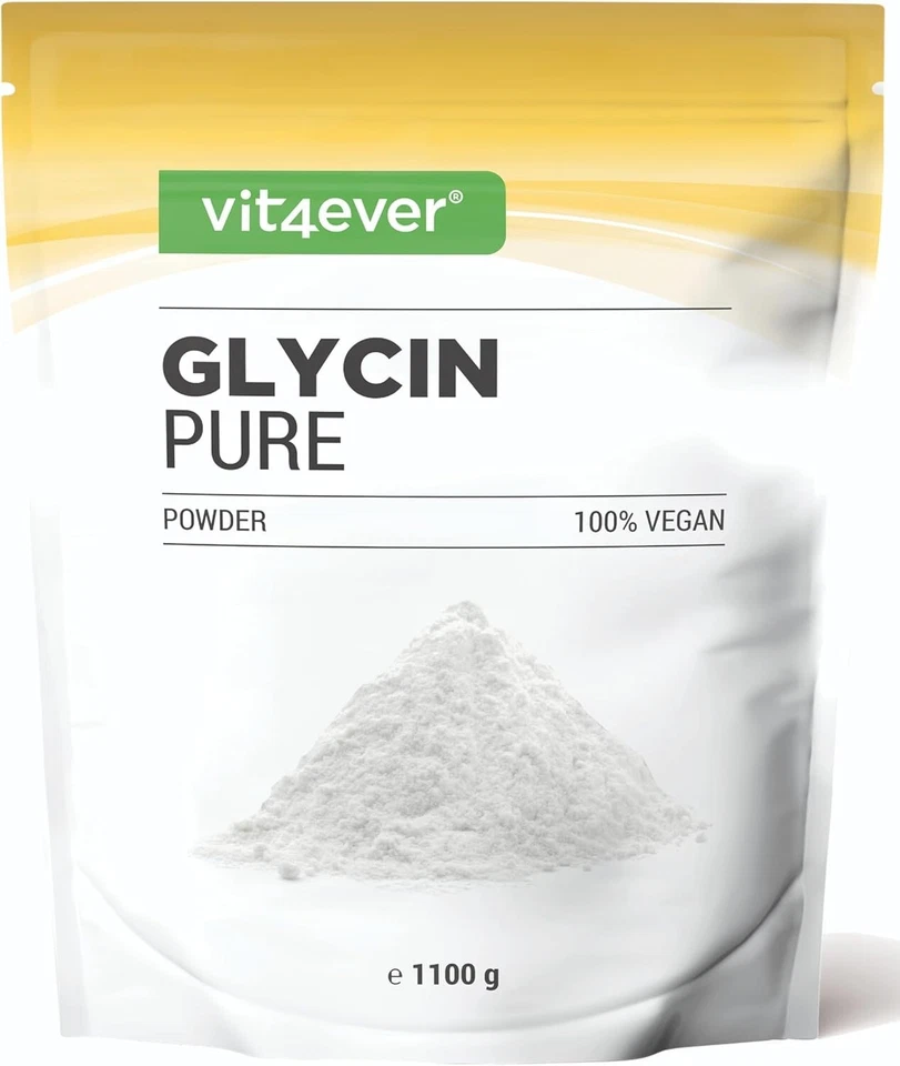Vit4ever Glycin Pure 1500mg - 1,1kg Pulver