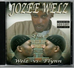 JOZEE WELZ - "2 FACE WELZ VS FLYNN" (RARE '02 GAME TESTED ENTERTAINMENT) SEAN-T - Foto 1 di 3