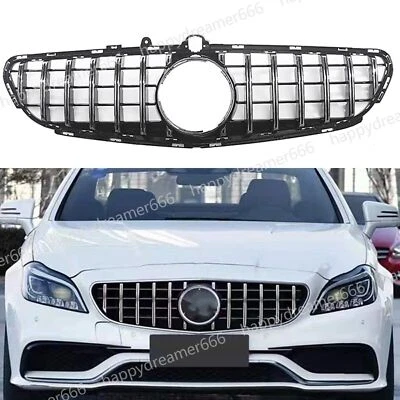 Car Grill Grille For Mercedes Benz CLS-Class CLS 63 C218 W218 GT R 2015-2018 — 第 1/4 张图片