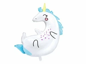 Folienballon Einhorn, 70x75cm - Bild 1 von 5