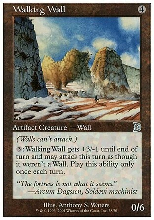 Magic The Gathering Magic The Gathering Walking Wall (38) Deckmasters LP Foto 1 de 1