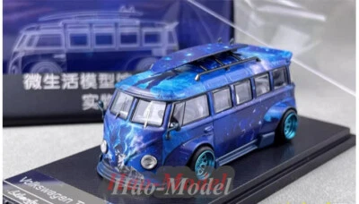 Liberty64 1:64 VW T1 Kombi Car Model Alloy Diecast Ornaments Hobby Simulation - Immagine 1 di 4
