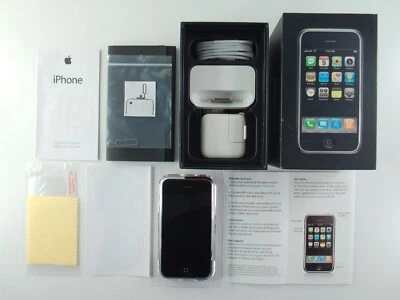 Apple iPhone 2g 8gb 1st Generation A1203 - Boxed - *iOS 1.0* - Rare 2007 - Image 1 of 4